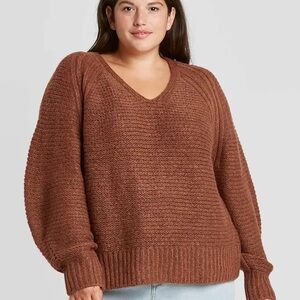 Universal Thread Cozy Brown Sweater